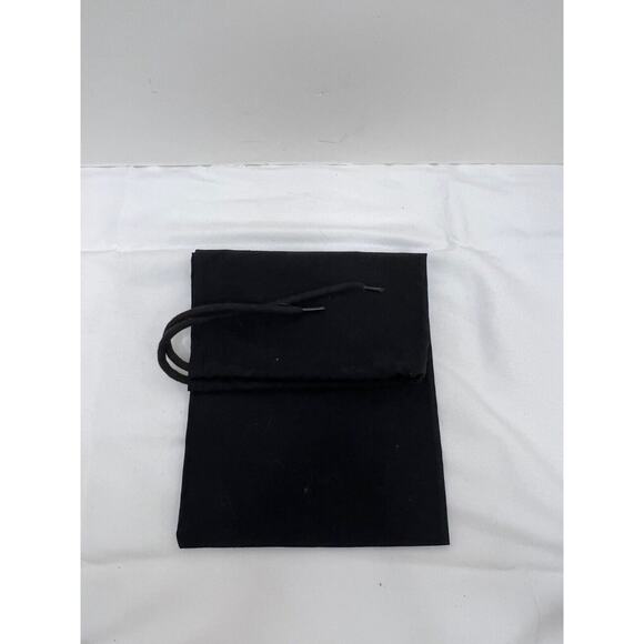 Chanel Small Black Dust Bag Cotton Drawstring Storage Travel Packable Organize - Picture 4 of 4